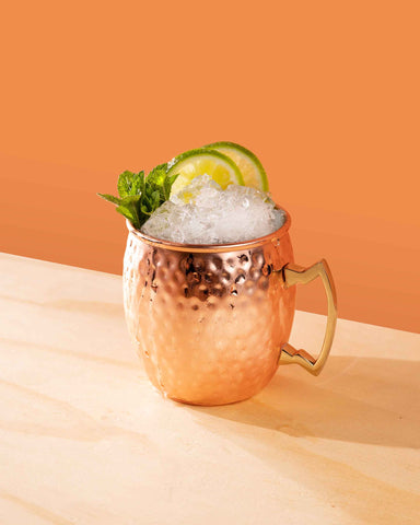 Moscow Mule au sirop de gingembre