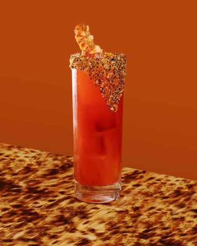 Bloody Bourbon & Bacon with a Bloody Mix