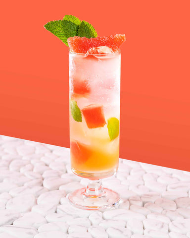 Mojito au sirop de pamplemousse