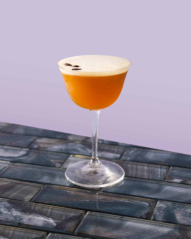 Amaretto sour au café