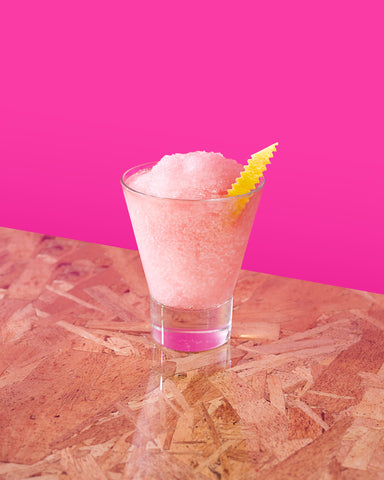 Frozen Daiquiri aux sirops de fraise et de lime