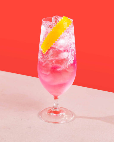 Pink Lemonade with NOA Pink Gin and Lemon Syrup